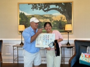 Karen Sunando Sho-Dan achievement celebration